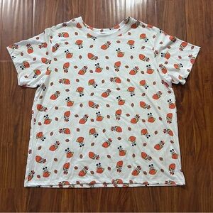 Disney Mickey & Minnie Mouse Strawberry T-shirt Top size 2X